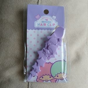 Little Twin Stars alligator hair clip